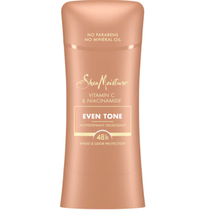 SheaMoisture Antiperspirant Deodorant Stick Even Tone Vitamin C & Niacinamide 1 Count for 48HR Sweat & Odor Protection with No Parabens & No Mineral Oil 2.6 oz
