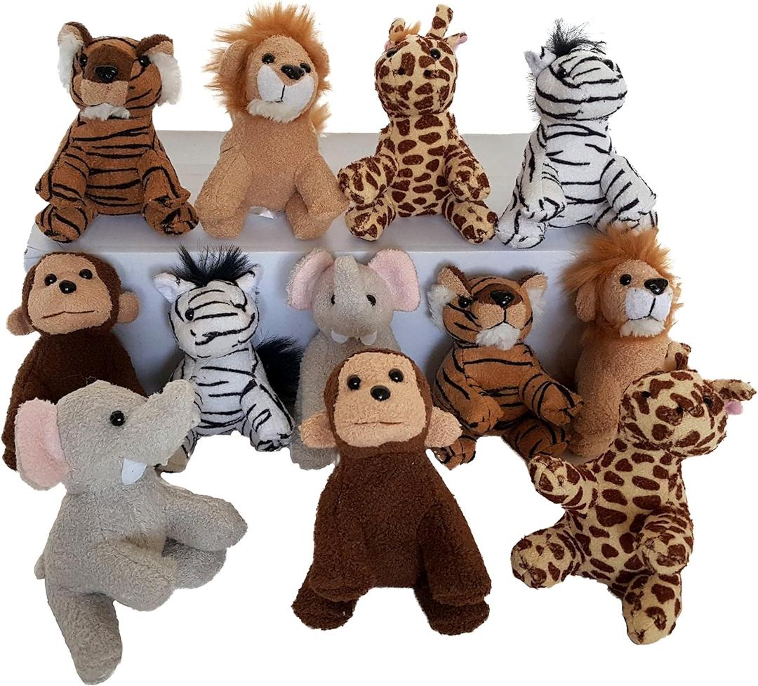 Super Soft Plush Zoo Animals