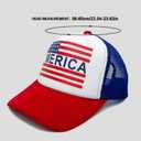 Baseball Caps 4th of July Hat Fourth of July Accessories Outfits for Women USA Hat Trucker Hats 4th of July Accessories for Women Multicolor