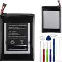 E-YIIVIIL Replacement Battery B15169 Compatible with Ring, for Video Doorbell 1st Generation with 720p HD Camera (2014 Release)-Only fits 1st gen Video doorbell, 3.75V 5000mAH, with Repair Tool Kit