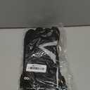 Vgo 1-Pair -4 or above 3M Thinsulate C100 Lined High Dexterity Touchscreen Synthetic Leather Winter Warm Work Gloves, Waterproof Insert (Size L, Black, SL8777FW)