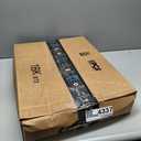 Ottoman Tray Large Wooden Serving Tray with Handles 18"x13" Acacia Wood, Decorative Butler Tray Designed in USA with Anti Slip Pads for Coffee Table, Living Room, Breakfast, Kitchen