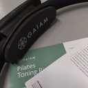 Gaiam Pilates Ring Fitness Circle - Lightweight & Durable Foam Padded Handles, Flexible Resistance Exercise Equipment for Toning Arms, Thighs/Legs & Core 12"
