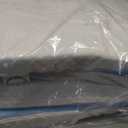 Lisara Bassinet Mattress, 41" x 29" Dual Sided Gel Memory Foam Mattress with Waterproof, Removable and Breathable Ice Silk Cover, Fit for 4moms Breeze Plus Portable Playard