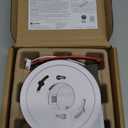 Kidde Smoke and Carbon Monoxide Detector, Hardwired with AA Battery Backup, LED Status Lights, Interconnected, 85 dB Alarm, 5 inches, 30CUAR, 1 Pack