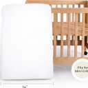 Mini Crib Mattress, 2-Stage Firmness 38x24x4 Inch for Mini & Portable Cribs