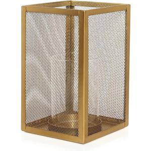 Metal Mesh Pillar Candle Holder, 8
