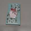 LETO for iPhone 13 Mini Case,Flip Folio Leather Wallet Cover with Fashion Flower Designs for Girls Women,Built-in Card Slots Kickstand Protective Shell Roses and Marble