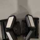 MIHANI Solar Flood Lights Outdoor, 2500LM Motion Sensor Security Lights with 270 Wide Angle, IP67 Waterproof, 3 Heads Solar Outdoor Lights for Patio, Yard, House, Garage (Non-Remote, 2 Pack)