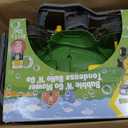 John Deere Bubble Lawn Mower for Toddlers, Bubble Blowing Machines, Indoor and Outdoor Gardening Toy, Birthday, Party Favor for Preschool Girls and Boys, No Batteries Required, 2+, Large