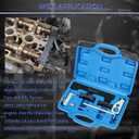 ReluxGo Engine Camshaft Tensioning Locking Alignment Timing Belt Tool Kit for Chevy Cruze Aveo Alfa Romeo Fiat 16V 1.4 1.6 1.8 en6340 km6340