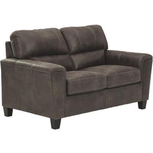 Signature Design by Ashley Wrenway Loveseat Brown