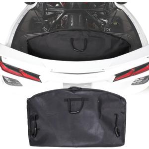 Daeiclru Removable Roof Panel Storage Bag Compatible with Chevrolet Corvette C8 2020 2021 2022 2023, Hard Top Storage Bag with Handle, Car Storage Accessories