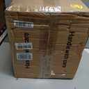 5 Tier Slim Bathroom Storage Cabinet, Foldable and Movable, Beige