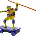 Teenage Mutant Ninja Turtles Toy, Donatello Sewer Shredder Pullback Skateboard, Mutant Mayhem TMNT Collectible Ninja Turtle, Ages 3+
