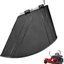 deawater 138-7502 Discharge Deflector for Toro Exmark Mowers, Compatible with 74690, 74691, 74694, 74695, 75743, 75745, 75753, 75754, 75757, QZE725GKC42200, QZS735GKC54200, with Spring