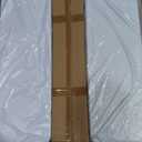 Real Relax 6' Picnic Table with 2 Benches, 3 Piece White Portable HDPE Folding Camping Table and Benches for Courtyard, Garden, Outdoor Leisure, Party