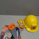 Melissa & Doug Construction Worker Costume Dress-Up Set for Kids (6-Piece) – Pretend Play Outfit with Tools & Safety Vest – Role Play Toys for Boys & Girls Ages 3+