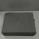 Bare Home Queen Sheet Set - Luxury 1800 Ultra-Soft Stonewashed Microfiber - Double Brushed - Deep Pockets - Easy Fit - Breathable Bedding - Sheet Sets & Pillowcases (Queen, Grey)