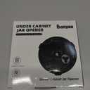 Banyaa Jar Opener Bottle Opener for Seniors with Arthritis - Under Cabinet Jar Opener for Weak Hands, Rotary Lid Opener, Easy Twist-Off Lids for Jars & Bottles, Original Kitchen Gadgets (Cyan)