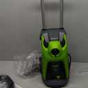 Electric Pressure Washer 4800PSI-Max 2.9GPM Electric Power Washer with 25 Foot Hose, 16.4 Foot Power Cord, Soap Tank Car Wash Machine Green Ideal Cleaning for Patio