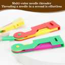 3 x 20 Pcs Needle Threaders,Automatic Needle Threader,Quick Needle Threader for Hand Sewing and DIY for All Sewing Enthusiast