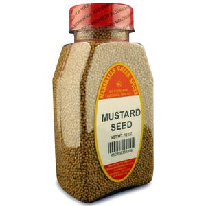 DM 07/2024arshalls Creek Spices Mustard Seed Whole Freshly Packed in Large Jars, 1 Ounce (Pack of 12), 