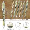 TaoBary 24 Pcs Travel Pen Back to School, Inspirational Pens Earth Balls