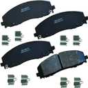 Bendix Premium SBC1589 Ceramic Front Brake Pads for Select Models Chrysler Grand Caravan, Pacifica, Town & Country, Voyager, Dodge Journey, Jeep Gladiator, Wrangler, Ram C/V, Volkswagen Routan