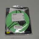 Lamomo LED Neon Lights, 16.4ft Green LED Strip Light, 12V 0.39In/Cut Silicone Waterproof Neon Rope Light, DIY Neon Sign for Bedroom Indoor Outdoor Decoration (Power Adapter not Included）