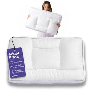 Mellow Adapt Pillow for Sleeping – 5-Zone Ergonomic Support, Washable