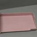 WINFFOR Acrylic Keyboard Cover Protector - Mechanical Keyboard Dust Cover Computer Keyboard Cover Keyboard Protector Fits 17'' Keyboard (Lightpink)