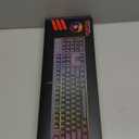 Redragon K556 PRO Upgraded Wireless RGB Gaming Keyboard, BT/2.4Ghz Tri-Mode Aluminum Mechanical Keyboard w/No-Lag Connection, Hot-Swap Linear Quiet Red Switch