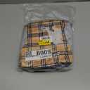 Leekalos Male Dog Diapers (3 Pack), High Absorbing Dog Belly Bands for Male Dogs, Washable Reusable Dog Male Wraps (Plaid, Medium)