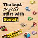 Scotch Magic Tape, Invisible, Repair Christmas Cards and Use as Holiday Gift Wrap Supplies for Christmas, 20 Tape Rolls