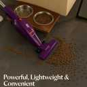 Bissell 20334 Featherweight Stick Lightweight Bagless Vacuum and Electric Broom with Crevice Tool for Hard Floors and Carpets, Purple