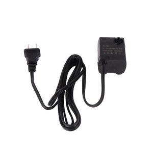 Mini Quiet Submersible Water Pump for Fountains and Aquariums Rate Material Energy-saving Design Low Noise Easy to Clean with Us Black