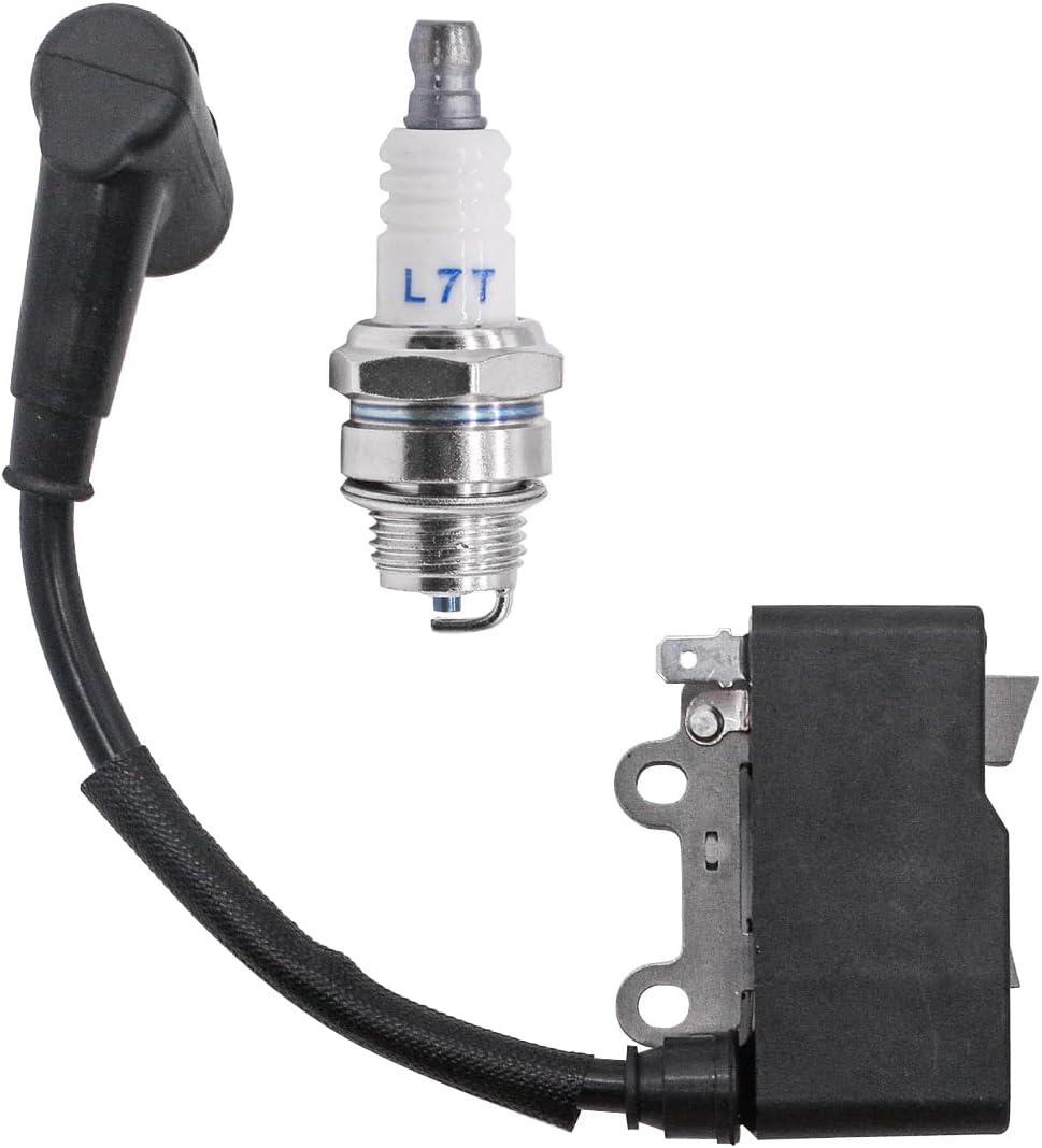 A411000500 A411000501 Ignition Module Fit for Echo Blower ES-250 PB250LN PB252 PB-250 with Spark Plug