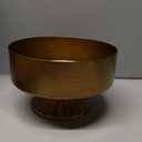 Remerry 10 Pcs Gold Compote Vase Metal Pedestal Bowls for Centerpiece