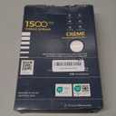 THREAD SPREAD 100% Egyptian Cotton Pillow Cases Standard/Queen Size Set of 2 - Luxury 1500 Thread Count Sateen White Pillow Cases, Silky Soft Cotton Pillowcases Fits Standard & Queen Size Pillows