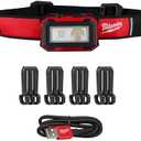 Milwaukee Rechargeable Magnetic Task Light, LED, 2 Foot Heavy Duty Cable, 0.51 lbs