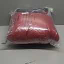 Queen Comforter Set - Red and Black Queen Comforter - Soft Bedding Sets for All Seasons - 4 Pieces - 1 Comforter (88"x92") and 2 Pillow Shams (20"x26")