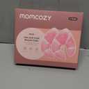 Momcozy Larger Breast Therapy Packs, Hot and Cold Breast Pads with 2 Soft Covers, Breastfeeding Essentials2 PackPink