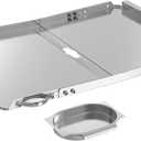 Replacement Grease Tray with Catch Pan for Dyna Glo Grill Replacement Parts, 24-30" Universal Drip Pan for 4 5 Burner Gas Grill Nexgrill Replacement Parts, Grill Tray for Kenmore BHG Expert Grill