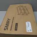 Smiry Bamboo Shoe Rack, 3 Tier Shoe Organizer for Entryway & Closet, Stackable Free Standing Storage Shelf for Shoes, Bags & Plants, Natural