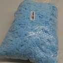 Hiceeden 10 LBS Bean Bag Filler, Shredded Memory Foam Filling with Gel, Soft and Comfortable Pouf Pillow Foam Stuffing for Ottoman, Cushion, Dog Bed, Couch, Blue