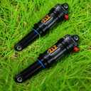 Bike Rear Shock, Air Pressure Shock Absorbers, 125/150/165/190/210mm, 20/30/35/50/60mm Travel, Hydraulic Rear Suspension Shock for Mtb/e-bike (125 * 20mm)