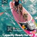 SLOOSH Inflatable Stand Up Paddle Board, 10'6" Inflatable Paddle Boards with Premium Accessories, Non-Slip EVA Deck, Ultra-Light Carry Bag Pump, Meander SUP for Youth & Adults