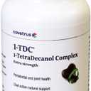 Covetrus 1-TDC 1-TetraDecanol Complex Extra Strength Periodontal & Joint Health Twist-Off Soft Gels for Dogs & Cats 120ct, EXP: 01/2028