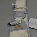 Baby Carrier Newborn to Toddler, Baby Sling Carrier, Toddler Carrier 25-60 lbs with Adjustable Straps, Soft Padded Edges, Lightweight and Travel-Friendly Newborn Baby Carrier (Gray)